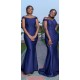 Long Mermaid Off the Shoulder Lace Bridesmaid Dresses 902252 Long Mermaid Off the Shoulder Lace Bridesmaid Dresses 902252