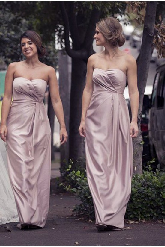 Sheath/Column Sweetheart Floor Length Bridesmaid Dresses 902288 Sheath/Column Sweetheart Floor Length Bridesmaid Dresses 902288