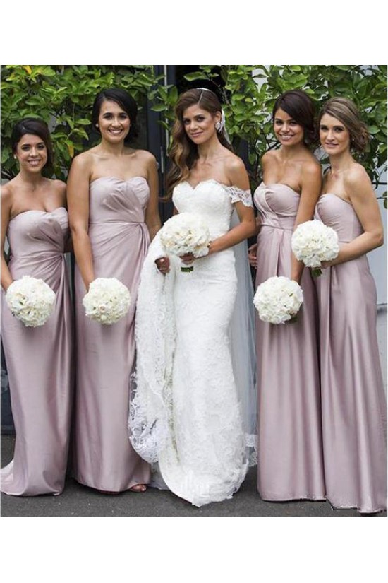 Sheath/Column Sweetheart Floor Length Bridesmaid Dresses 902288 Sheath/Column Sweetheart Floor Length Bridesmaid Dresses 902288