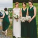 Long Green Chiffon V Neck Bridesmaid Dresses 902289 Long Green Chiffon V Neck Bridesmaid Dresses 902289