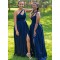 Long One Shoulder Floor Length Bridesmaid Dresses 902297