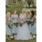 Short V Neck Bridesmaid Dresses 902309