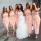 Short Pink Strapless Bridesmaid Dresses 902319 Short Pink Strapless Bridesmaid Dresses 902319