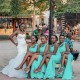Long Mermaid One Shoulder Bridesmaid Dresses 902342