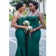 Long Green Mermaid Spaghetti Straps Bridesmaid Dresses 902360 Long Green Mermaid Spaghetti Straps Bridesmaid Dresses 902360