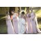 Long Pink Mermaid One Shoulder Bridesmaid Dresses 902361