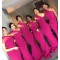 Long Mermaid One Shoulder Bridesmaid Dresses 902368