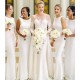 Long White Mermaid Floor Length Bridesmaid Dresses 902369 Long White Mermaid Floor Length Bridesmaid Dresses 902369