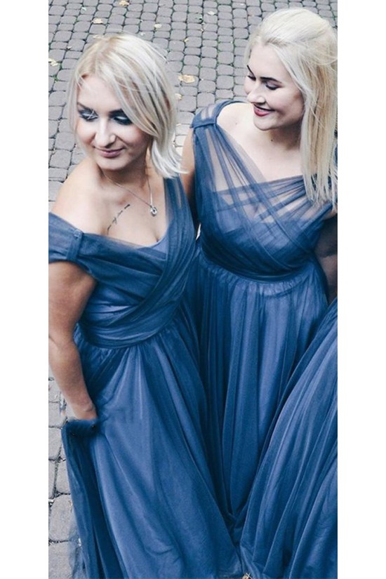 Long Tulle Floor Length Bridesmaid Dresses 902371 Long Tulle Floor Length Bridesmaid Dresses 902371