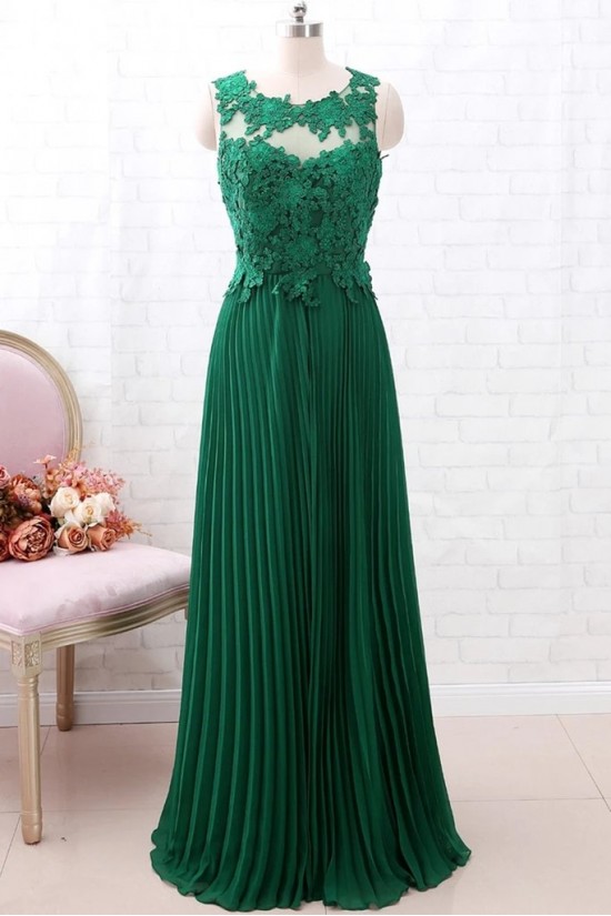 Long Green Lace and Chiffon Floor Length Bridesmaid Dresses 902380 Long Green Lace and Chiffon Floor Length Bridesmaid Dresses 902380