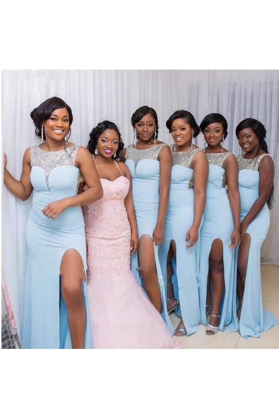 Long Blue Floor Length Bridesmaid Dresses 902397 Long Blue Floor Length Bridesmaid Dresses 902397