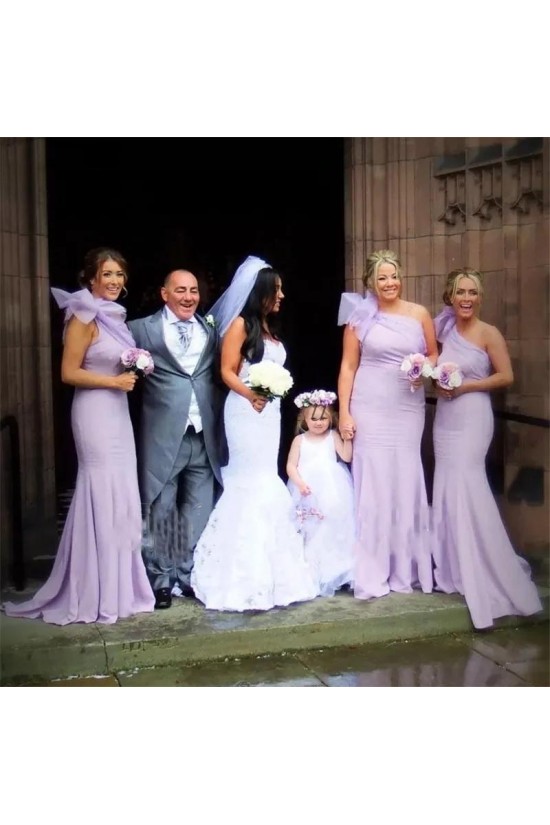 Long Mermaid One Shoulder Bridesmaid Dresses 902398 Long Mermaid One Shoulder Bridesmaid Dresses 902398