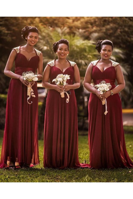 Long Chiffon Floor Length Bridesmaid Dresses 902404 Long Chiffon Floor Length Bridesmaid Dresses 902404