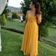 Long Pink Chiffon Bridesmaid Dresses 902409