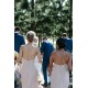Sheath/Column V Neck Long Bridesmaid Dresses 902417 Sheath/Column V Neck Long Bridesmaid Dresses 902417