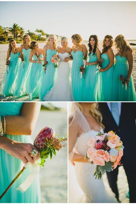 Long Blue Sweetheart Bridesmaid Dresses 902432 Long Blue Sweetheart Bridesmaid Dresses 902432