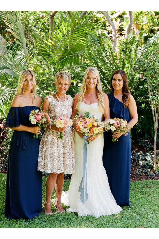 Long Royal Blue Chiffon Floor Length Bridesmaid Dresses 902459 Long Royal Blue Chiffon Floor Length Bridesmaid Dresses 902459
