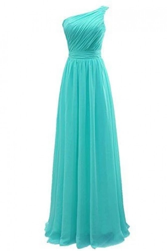 Long Chiffon One Shoulder Bridesmaid Dresses 902465 Long Chiffon One Shoulder Bridesmaid Dresses 902465