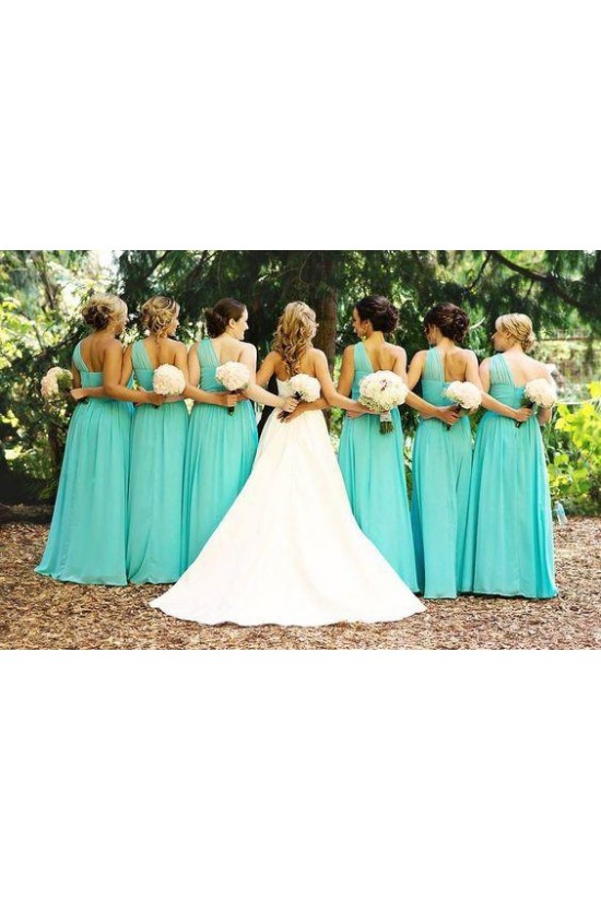 Long Chiffon One Shoulder Bridesmaid Dresses 902471 Long Chiffon One Shoulder Bridesmaid Dresses 902471