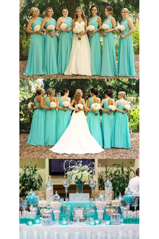Long Chiffon One Shoulder Bridesmaid Dresses 902471 Long Chiffon One Shoulder Bridesmaid Dresses 902471