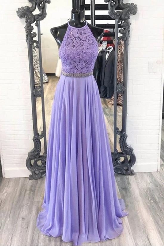 Long Purple Chiffon and Lace Bridesmaid Dresses 902479 Long Purple Chiffon and Lace Bridesmaid Dresses 902479