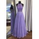 Long Purple Chiffon and Lace Bridesmaid Dresses 902479 Long Purple Chiffon and Lace Bridesmaid Dresses 902479