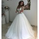 A-Line Lace Long Sleeves Wedding Dresses Bridal Gowns 903010 A-Line Lace Long Sleeves Wedding Dresses Bridal Gowns 903010