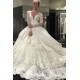 Elegant Long Sleeves Lace Wedding Dresses Bridal Gowns 903018