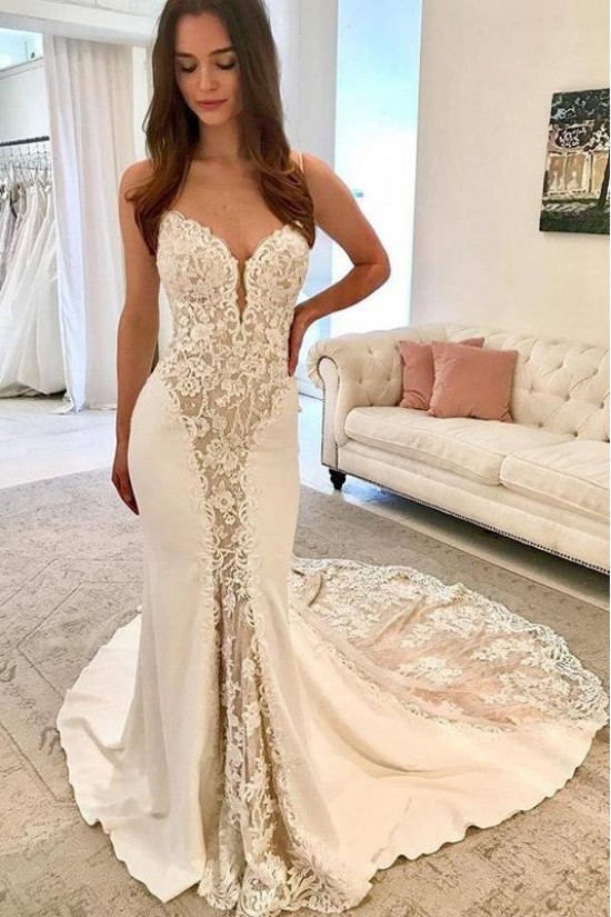 Long Lace Mermaid Sweetheart Wedding Dresses Bridal Gowns 903025 Long Lace Mermaid Sweetheart Wedding Dresses Bridal Gowns 903025