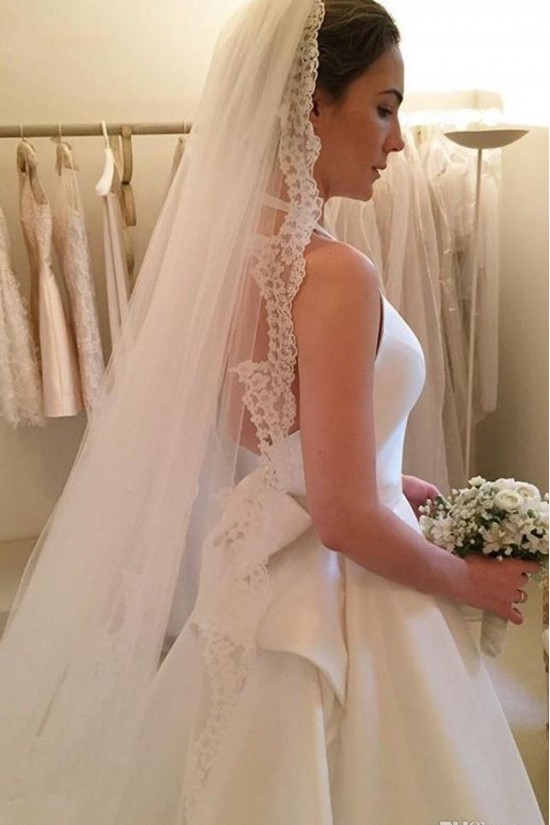 A-Line Long White Halter Wedding Dresses Bridal Gowns 903030 A-Line Long White Halter Wedding Dresses Bridal Gowns 903030
