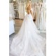 A-Line Lace Off the Shoulder Wedding Dresses Bridal Gowns 903035