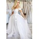 A-Line Lace Off the Shoulder Wedding Dresses Bridal Gowns 903035