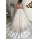 A-Line Lace V Neck Wedding Dresses Bridal Gowns 903038 A-Line Lace V Neck Wedding Dresses Bridal Gowns 903038