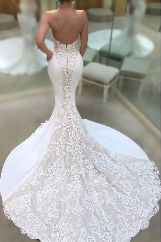 Mermaid Sweetheart Lace Wedding Dresses Bridal Gowns 903052 Mermaid Sweetheart Lace Wedding Dresses Bridal Gowns 903052