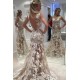Mermaid Lace Long Wedding Dresses Bridal Gowns 903077