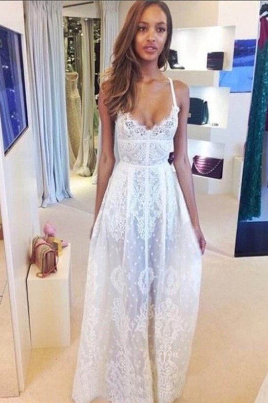 A-Line Lace Long Wedding Dresses Bridal Gowns 903087 A-Line Lace Long Wedding Dresses Bridal Gowns 903087