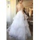 A-Line Lace and Tulle V Neck Wedding Dresses Bridal Gowns 903093 A-Line Lace and Tulle V Neck Wedding Dresses Bridal Gowns 903093