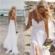 Long Chiffon and Lace Spaghetti Straps Wedding Dresses Bridal Gowns 903096 Long Chiffon and Lace Spaghetti Straps Wedding Dresses Bridal Gowns 903096