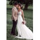 A-Line Chiffon and Lace Wedding Dresses Bridal Gowns 903101 A-Line Chiffon and Lace Wedding Dresses Bridal Gowns 903101