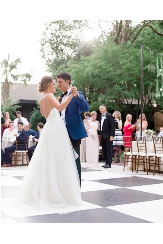 A-Line Long White V Neck Wedding Dresses Bridal Gowns 903108 A-Line Long White V Neck Wedding Dresses Bridal Gowns 903108