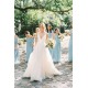 A-Line Long White V Neck Wedding Dresses Bridal Gowns 903108 A-Line Long White V Neck Wedding Dresses Bridal Gowns 903108