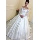 Elegant Satin and Lace Long Sleeves Wedding Dresses Bridal Gowns 903112 Elegant Satin and Lace Long Sleeves Wedding Dresses Bridal Gowns 903112