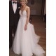 A-Line Halter Lace and Tulle Wedding Dresses Bridal Gowns 903124 A-Line Halter Lace and Tulle Wedding Dresses Bridal Gowns 903124