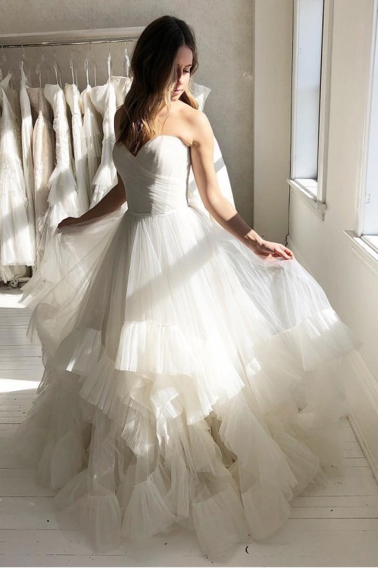 A-Line Sweetheart Tulle Wedding Dresses Bridal Gowns 903141 A-Line Sweetheart Tulle Wedding Dresses Bridal Gowns 903141