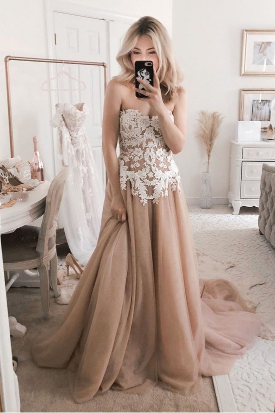 A-Line Sweetheart Lace Long Wedding Dresses Bridal Gowns 903166 A-Line Sweetheart Lace Long Wedding Dresses Bridal Gowns 903166