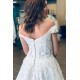 A-Line Lace and Tulle Off the Shoulder Wedding Dresses Bridal Gowns 903168 A-Line Lace and Tulle Off the Shoulder Wedding Dresses Bridal Gowns 903168