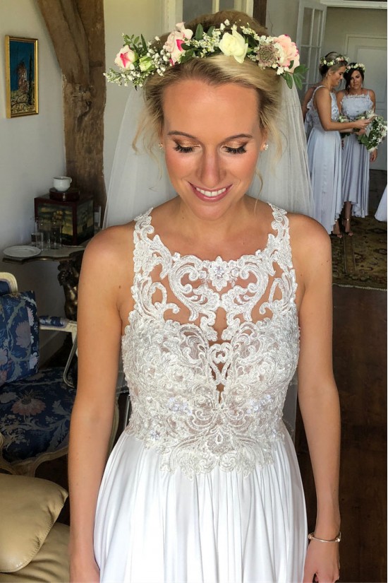 Elegant Chiffon and Lace Wedding Dresses Bridal Gowns 903171 Elegant Chiffon and Lace Wedding Dresses Bridal Gowns 903171