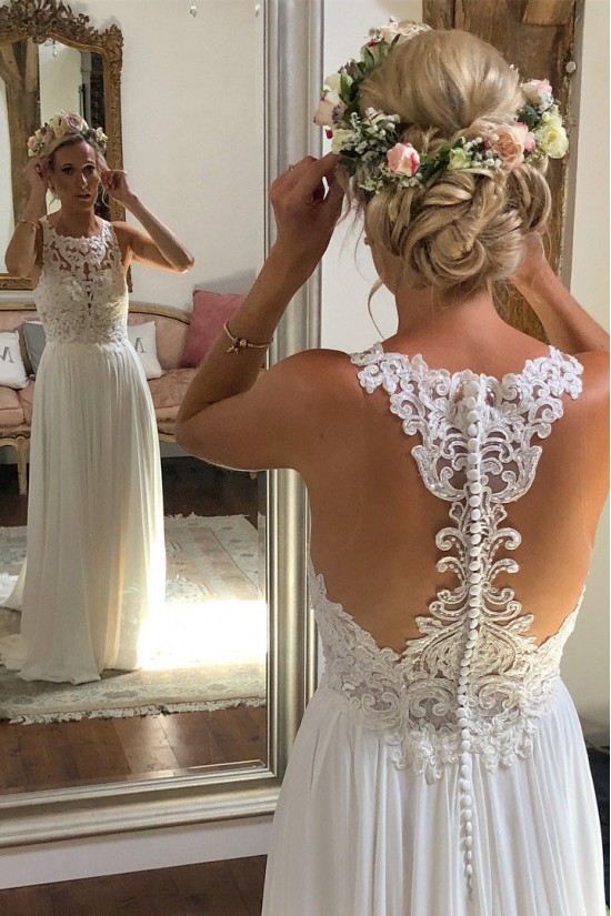 Elegant Chiffon and Lace Wedding Dresses Bridal Gowns 903171 Elegant Chiffon and Lace Wedding Dresses Bridal Gowns 903171