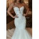 Long Mermaid Sweetheart Lace and Tulle Beaded Wedding Dresses Bridal Gowns 903172