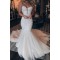 Long Mermaid Sweetheart Lace and Tulle Beaded Wedding Dresses Bridal Gowns 903172